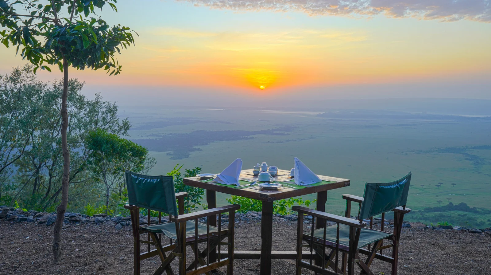 Bush Breakfast am Mara Elatia Camp