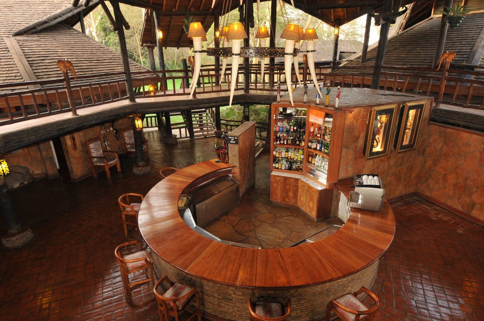 Ol Tukai Lodge Elephant Bar